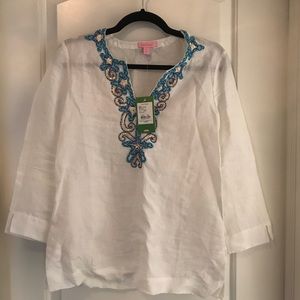 Lilly Pulitzer, Amelia Island Tunic,  XS